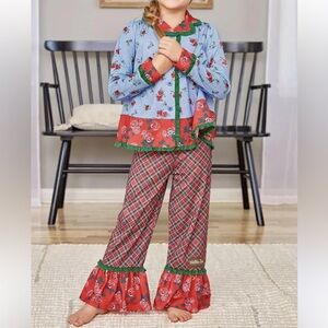 Matilda Jane‎ Long Winters Nap Pajama Set Size 6
